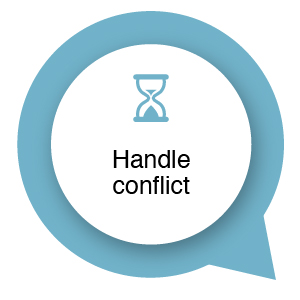 Handle conflict