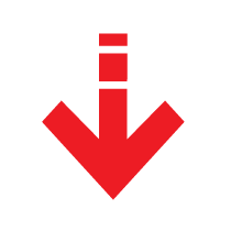 red downward arrow