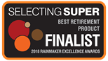 2018 Rainmaker award finalist for Best Retirement Product