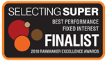 2018 Rainmaker award finalist for Best Performance Fixed Interest