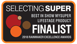 2018 Rainmaker award finalist for Best in Show MySuper Lifestage Product