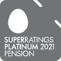 SuperRatings Platinum 2021 Pension