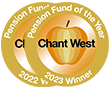 Chant West Pension Fund of the Year 2022 and 2023