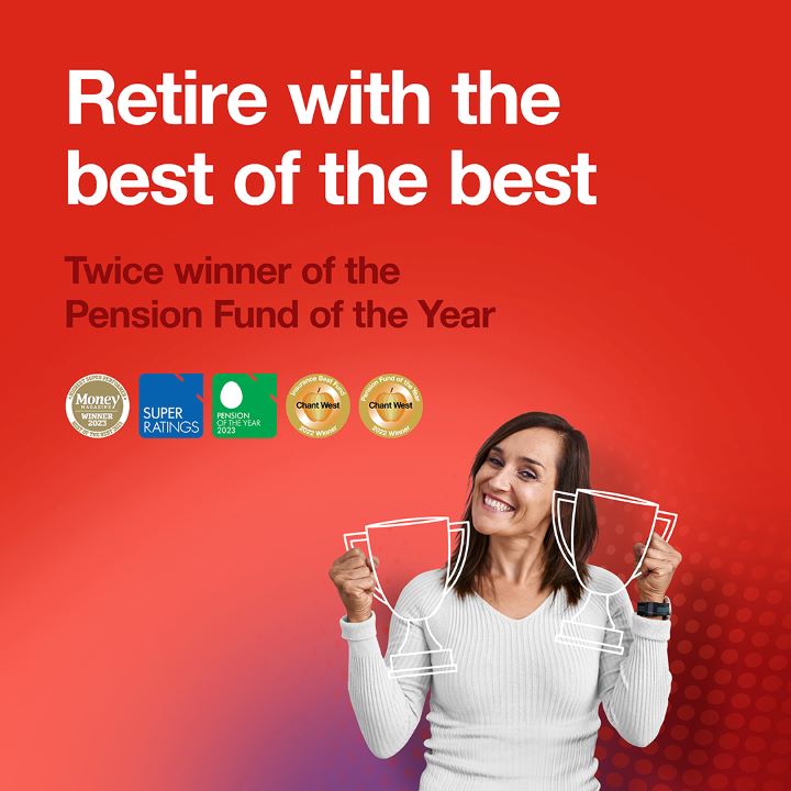 Retire with the best of the best. Twice winner of the Pension Fund of the Year